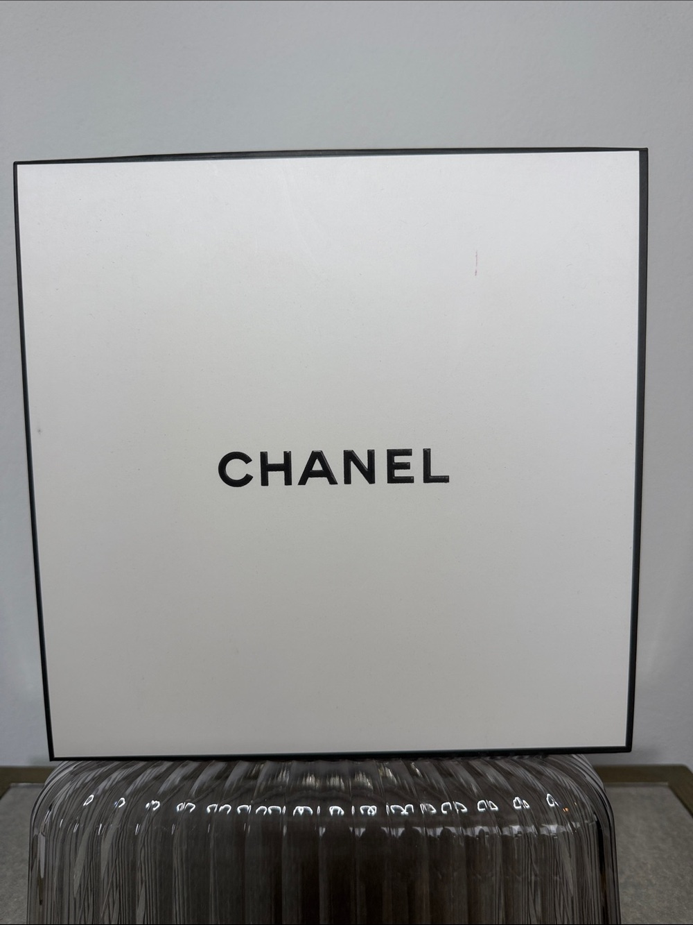 CHANEL Black & White Signature Gift Box